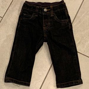 Carters 9 months Elastic Waist Jeans- black